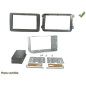 KIT 2 DIN VOLKSWAGEN CADDY 2015- NOIR LAQUEE AVEC CAGE ALUMINIUM