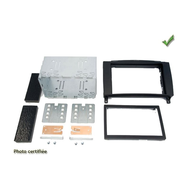 KIT 2 DIN VOLKSWAGEN CRAFTER 2006- NOIR