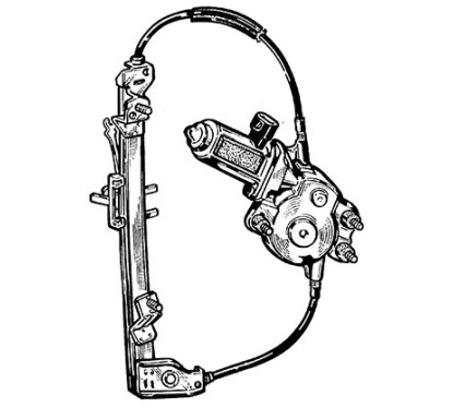 MECANISME FIAT BRAVA 4P 09/1995-2001 ARRIERE DROIT