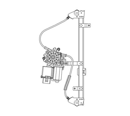 MECANISME PEUGEOT 307 SW 02/2002- 4P ARRIERE DROIT AVEC MOTEUR CONFORT