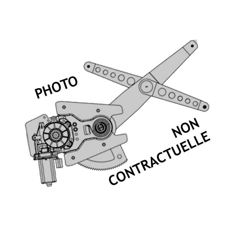 MECANISME TOYOTA RAV4 10/2000-01/2006 4P ARRIERE GAUCHE SAUF CONFORT