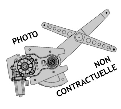 MECANISME TOYOTA RAV4 10/2000-01/2006 4P ARRIERE GAUCHE SAUF CONFORT
