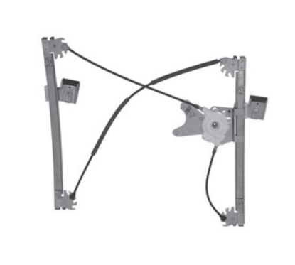 MECANISME VOLKSWAGEN GOLF3 09/1991-08/1997 AVANT GAUCHE SANS MOTEUR