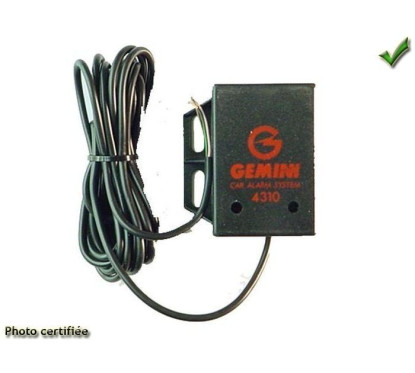 MODULE DETECTEUR DE GAZ FILAIRE GEMINI 12V POUR ALARME GE863