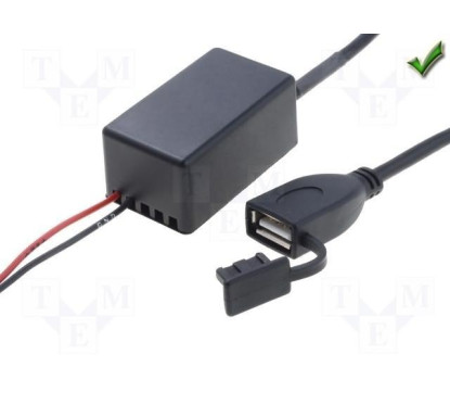 PRISE USB FEMELLE 12VOLT SORTIE 5 VOLT 2.1A