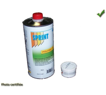 RESINE POLITEX 750ML R44 (VENDU PAR CARTON DE 12)