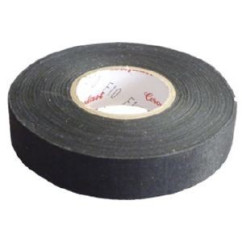RUBANS ADHESIFS TISSUS X10 ROULEAUX NOIR 9MM X25M