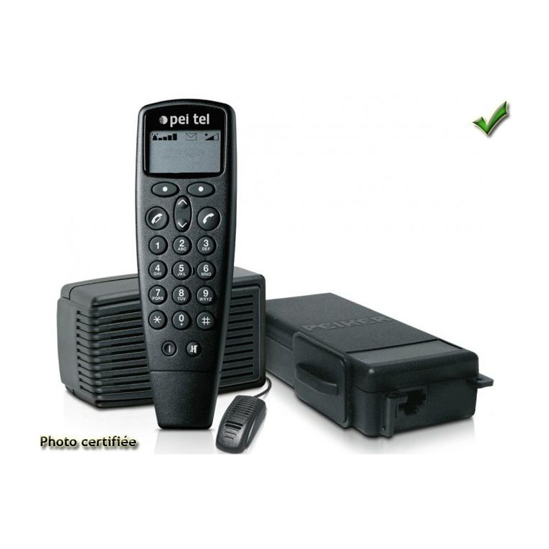TELEPHONE GSM FIXE PT CARPHONE V3 MAINS-LIBRES 12/24V 2W