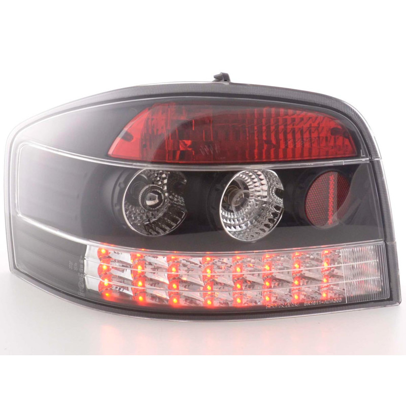 Kit feux arrières LED Audi A3 type 8P 03-05 noir Kit feux arrières LED Audi A3 type 8P 03-05 noir