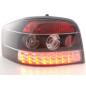 Kit feux arrières LED Audi A3 type 8P 03-05 noir Kit feux arrières LED Audi A3 type 8P 03-05 noir