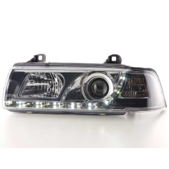 Phare Daylight LED DRL look BMW 3er Limo type E36 92-98 chrome 