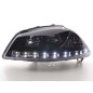 Phare Daylight LED look DRL Seat Ibiza type 6L 03-08 noir