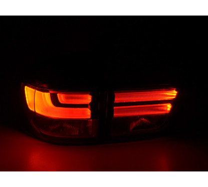 Kit feux arrière LED BMW X5 E70 06-10 noir 