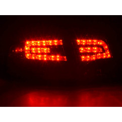 Kit feux arrières à LED Audi A4 berline type 8E 04-07 rouge / noir 
