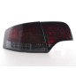 Kit feux arrières à LED Audi A4 berline type 8E 04-07 rouge / noir
