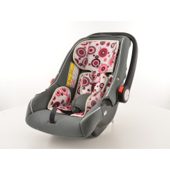 Siège auto pour enfant Siège bébé Siège auto noir / blanc / rose groupe 0+, 0-13 kg 