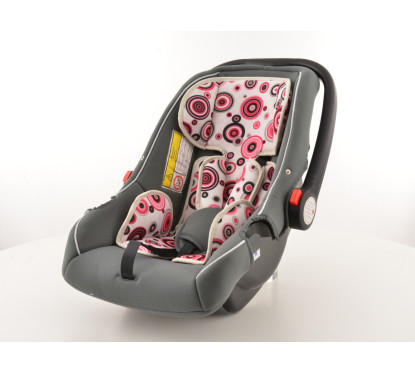 Siège auto pour enfant Siège bébé Siège auto noir / blanc / rose groupe 0+, 0-13 kg 
