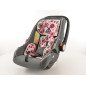 Siège auto pour enfant Siège bébé Siège auto noir / blanc / rose groupe 0+, 0-13 kg