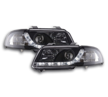 Phare Daylight LED Feux de jour LED Audi A4 B5 8D 99-01 noir 