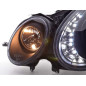 Phare Daylight LED DRL look Mercedes Classe E 211 06-09 noir