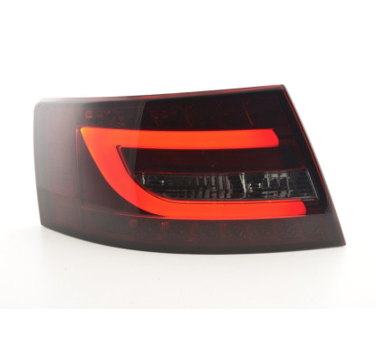 Kit feux arrières à LED Audi A6 Limo (4F) 04-08 rouge / noir 