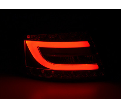 Kit feux arrières à LED Audi A6 Limo (4F) 04-08 rouge / noir