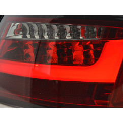 Feux arrière à LED Lightbar Audi A5 8T Coupe / Sportback 07-11 rouge / noir