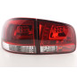 Jeu de feux arrière à LED VW Touareg type 7L 03-09 rouge / clair