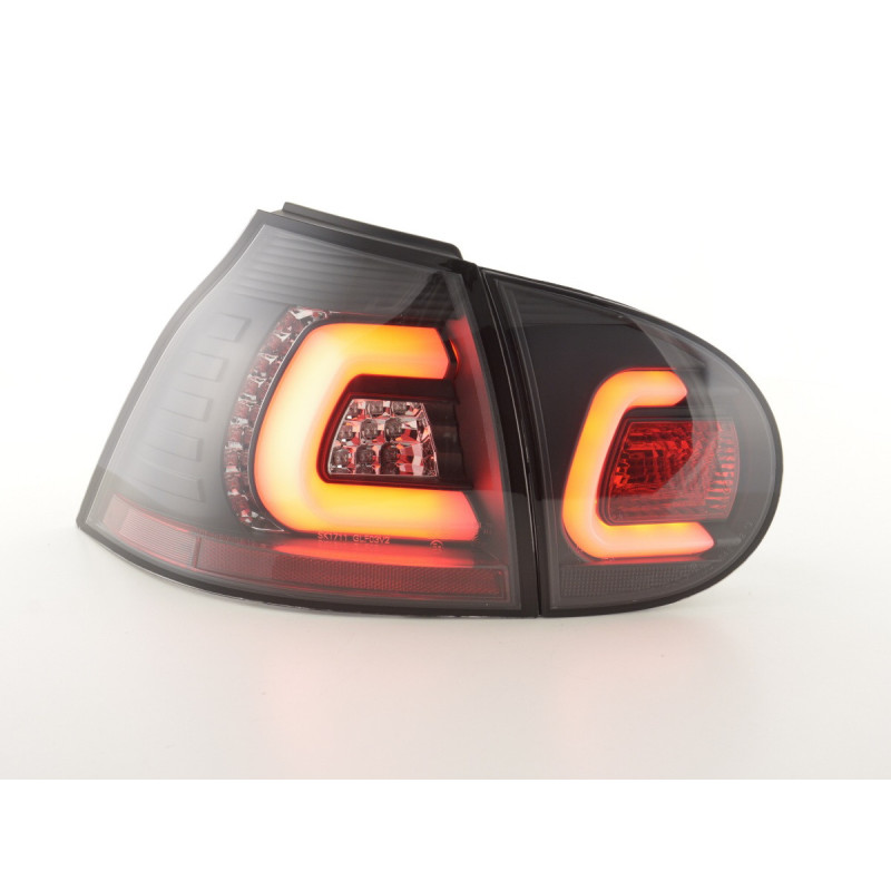 Kit feux arrières LED VW Golf 5 03-08 noir