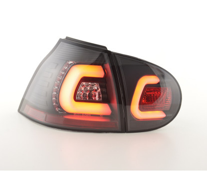 Kit feux arrières LED VW Golf 5 03-08 noir 