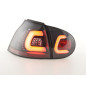 Kit feux arrières LED VW Golf 5 03-08 noir