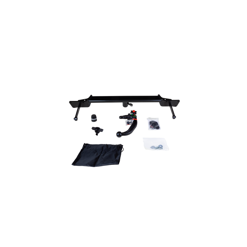 Attelage rotule démontable Westfalia + faisceau Trail-Tec universel 13 broches - VW MULTIVAN T7