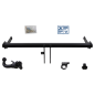 Attelage rotule démontable sans outil horizontale, AUTO-HAK - VW PASSAT B8