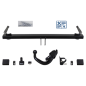 Attelage rotule démontable sans outil diagonale, Brink - VW PASSAT B8