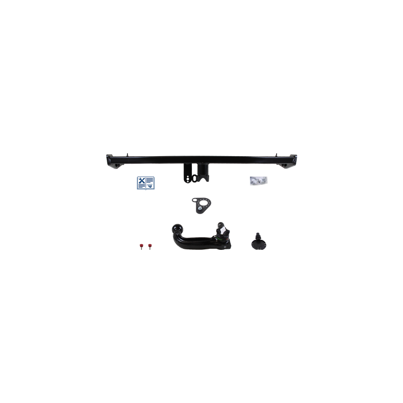 Attelage rotule démontable sans outil verticale, Oris - VW POLO VI