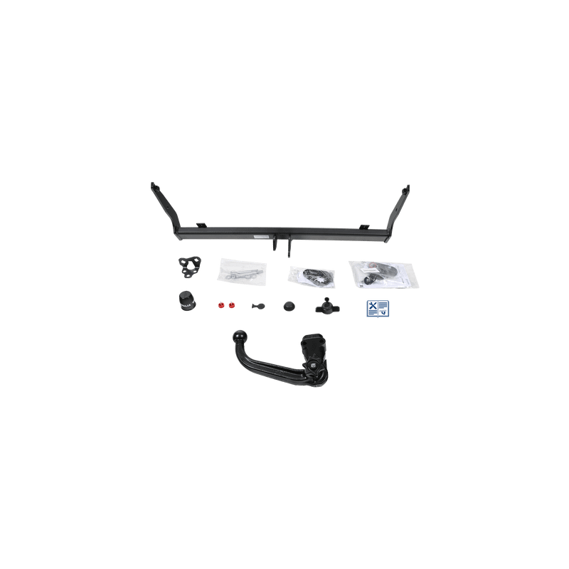 Attelage rotule démontable Westfalia + faisceau Trail-Tec universel 7 broches - VW T-CROSS