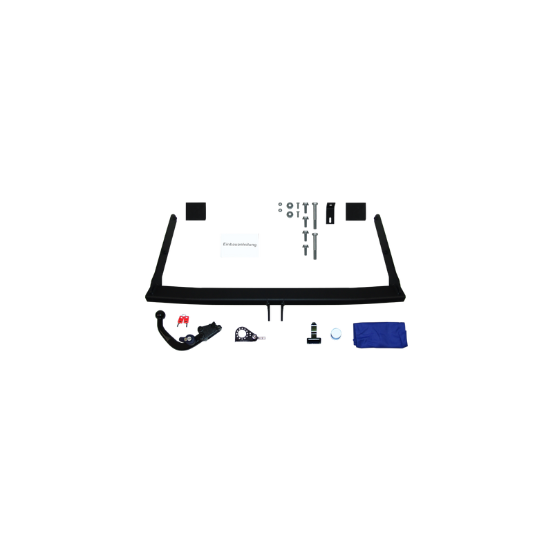 Attelage rotule démontable Brink + faisceau Trail-Tec universel 7 broches - VW TOURAN