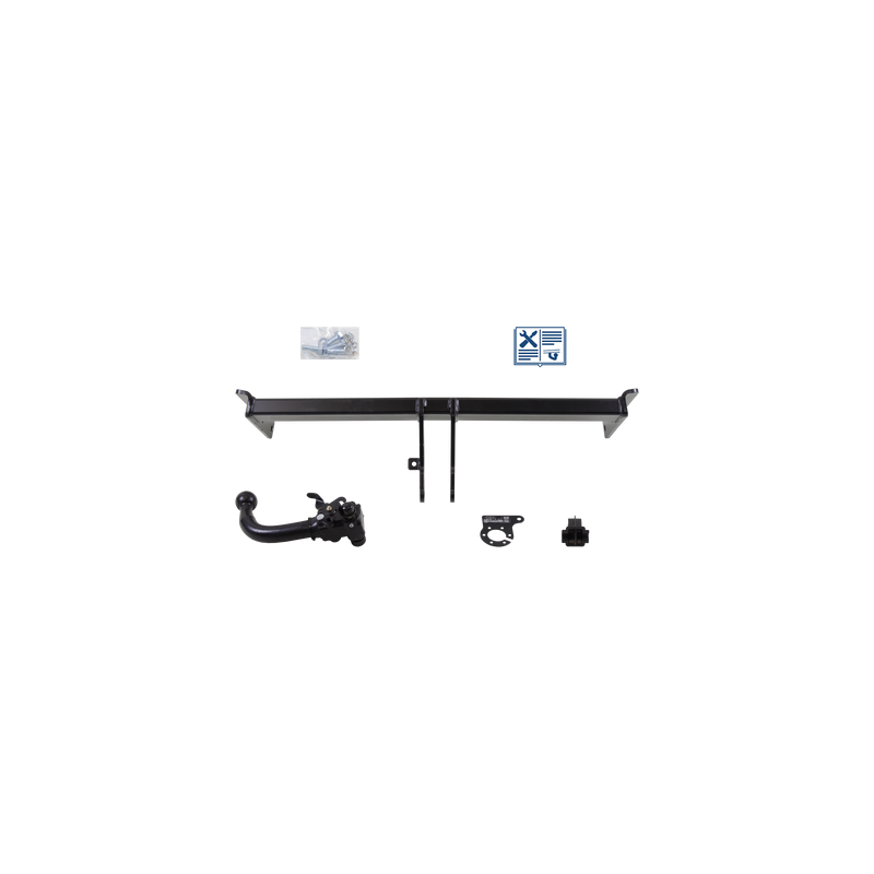 Attelage rotule démontable AUTO-HAK + faisceau Trail-Tec universel 7 broches - VOLVO S60 II