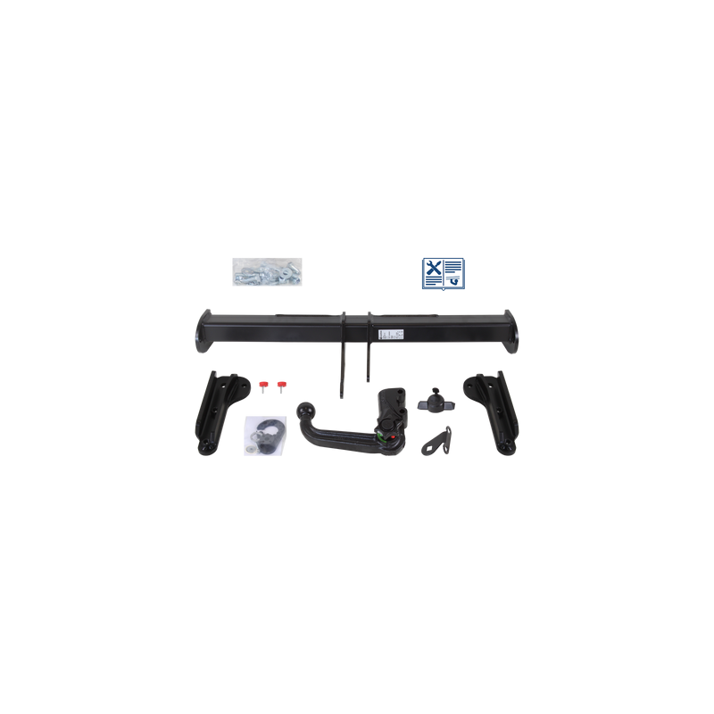 Attelage rotule démontable Westfalia + faisceau Trail-Tec universel 13 broches - VOLVO S60 II Cross Country