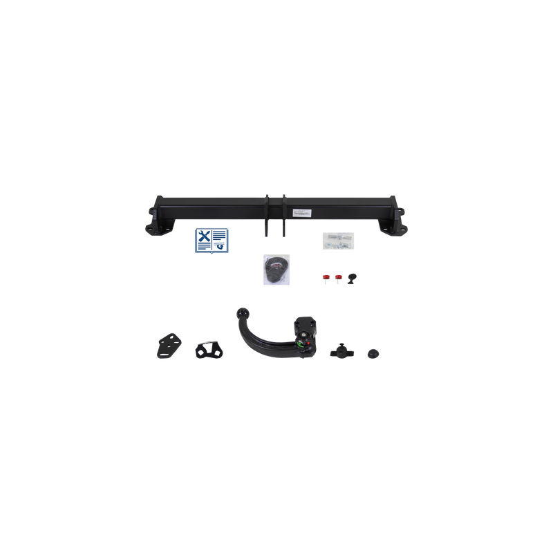 Attelage rotule démontable Westfalia + faisceau Trail-Tec universel 13 broches - VOLVO S90 II