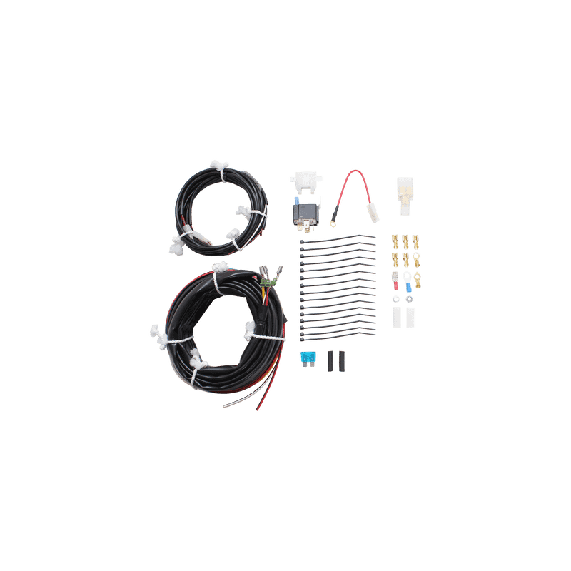 Set d'éxtension pour alimentation en courant électrique constante, alimentation commutée et de terre