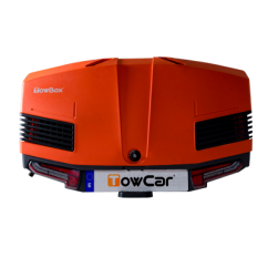 Coffre sur attelage TowBox V3 orange