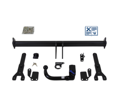 Attelage rotule démontable AUTO-HAK + faisceau Trail-Tec universel 7 broches - TOYOTA C-HR