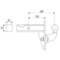 Attelage pour attelage US 2 trous, AUTO-HAK - TOYOTA SIENNA