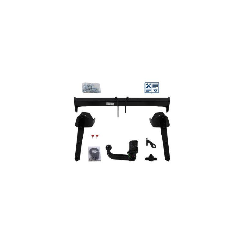 Attelage rotule démontable Westfalia + faisceau Trail-Tec universel 7 broches - SUBARU OUTBACK