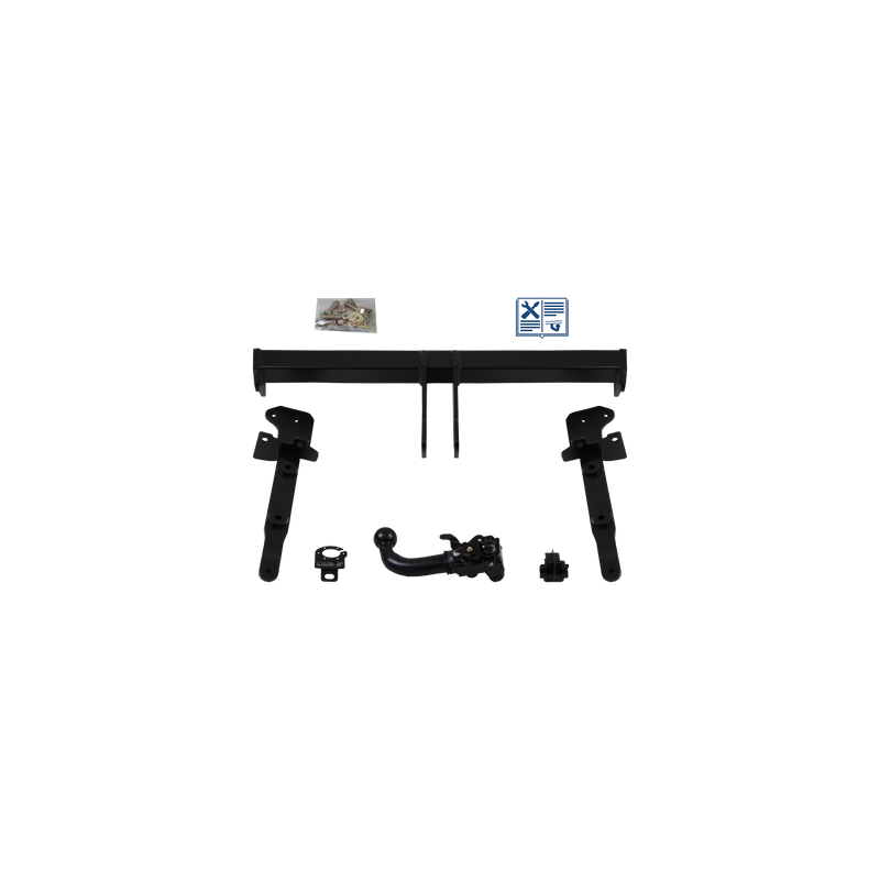 Attelage rotule démontable sans outil horizontale, AUTO-HAK - SUBARU OUTBACK