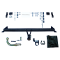Attelage rotule démontable GDW + faisceau Erich Jaeger spécifique 13 broches - SSANGYONG RODIUS II