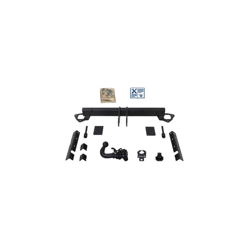 Attelage rotule démontable AUTO-HAK + faisceau ECS spécifique 7 broches - SUBARU FORESTER