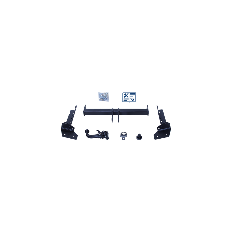 Attelage rotule démontable sans outil horizontale, AUTO-HAK - SUBARU FORESTER