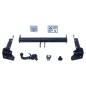 Attelage rotule démontable sans outil horizontale, AUTO-HAK - SUBARU FORESTER